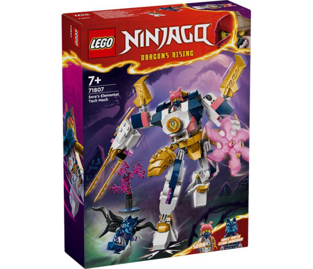 LEGO Ninjago 71807 Mech żywiołu technologii Sory - 1202283 - zdjęcie 3